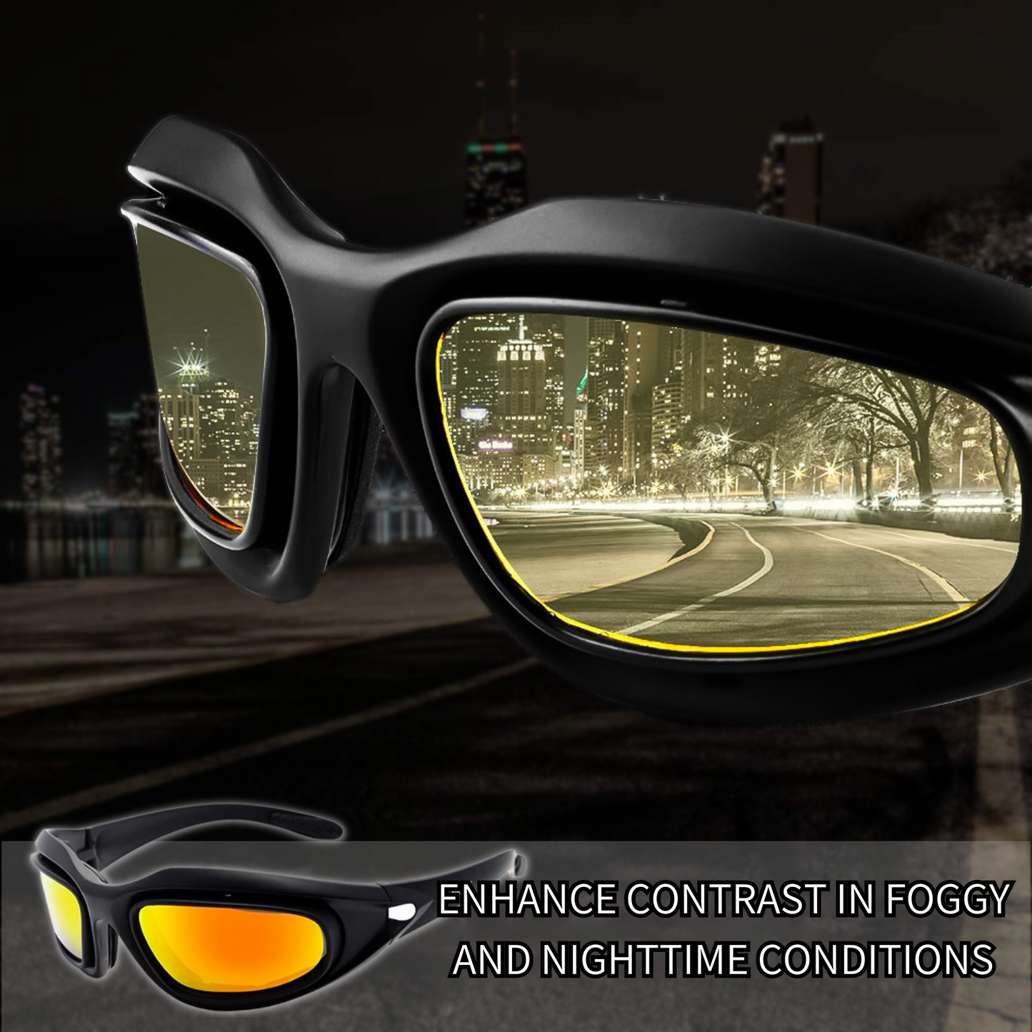 🔥LAST DAY Promotion 49% OFF🔥Polarized Motorcycle Sunglasses