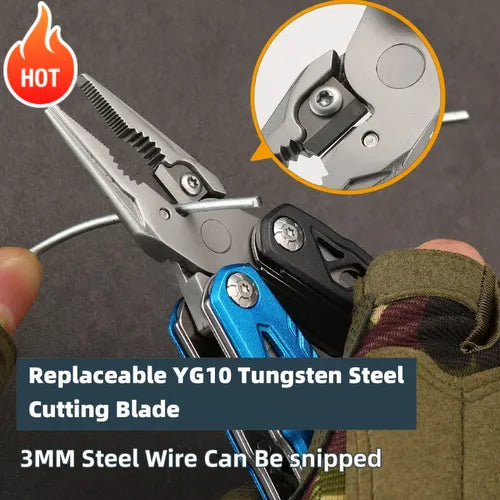 🔧 18-in-1 Multifunctional Survival Tool