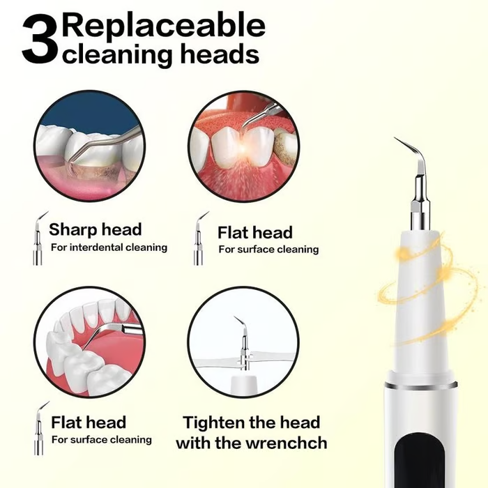 🔥LAST DAY 49% OFF🔥Plaque/Tartar Remover for Teeth, Dental Calculus Remover Teeth Cleaning Kit