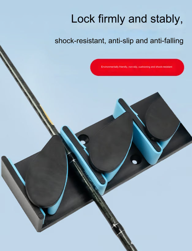 🔥Wall Mounted Fishing Rod Rack