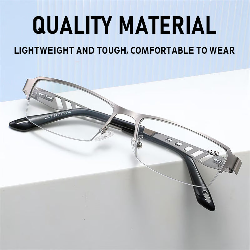 🔥ULTRA-LIGHT MULTI-FOCAL PHOTOCHROMIC READING GLASSES