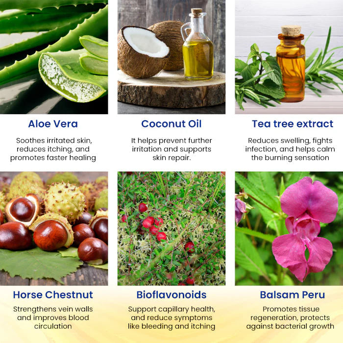 Cvreoz Herbal Hemorrhoid Treatment Anal Spray