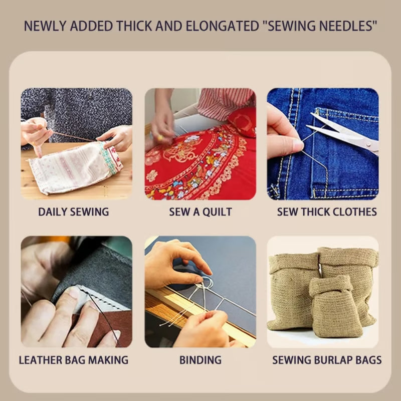 🧵Magnetic needle and thread storage box