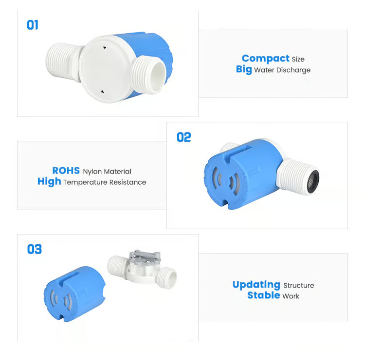 Automatic water level control valve