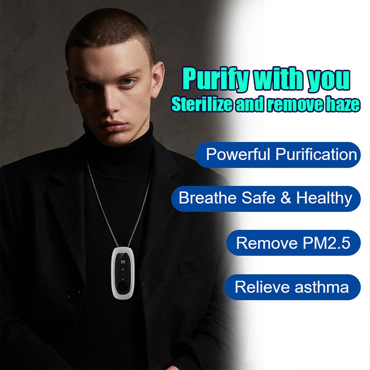 2025 Red Dot Design Award Gainer Adjustable Air Purifier Necklace