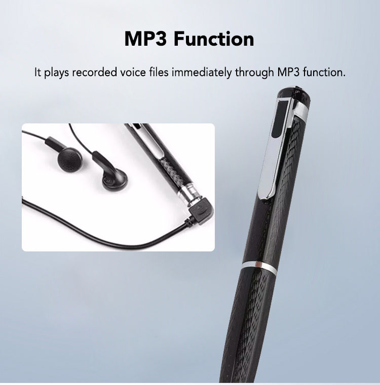 Smart Recording Pen for Lectures Meetings Classes, Audio Recording Device Audio Recorder Portable USB MP3 Playback