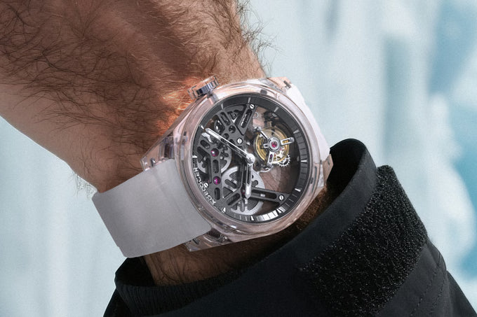 AGELOCER|"Ice Never Melts" Free-sprung Tourbillon Watch 2.0
