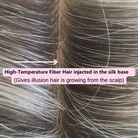 Natural Hair Toppers With Bangs For Women Adding Hair Volume Topper