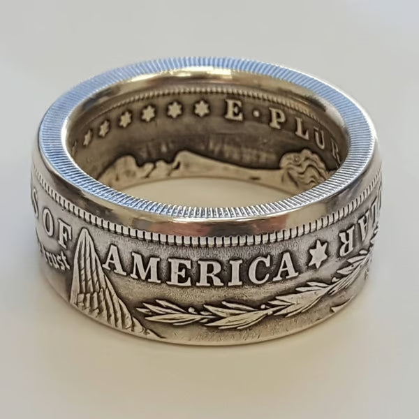 🎁1921 Classic Morgan Dollar Coin Ring
