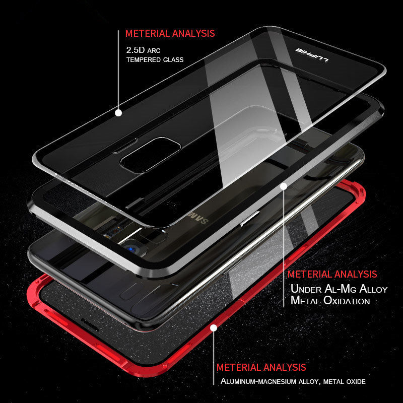 Reversible Protective Magnetic Case for Galaxy S23 Ultra. No matter how you use it, it won't break