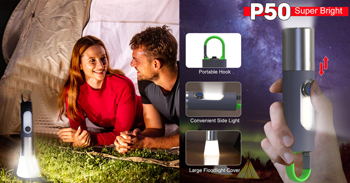 multi-functional strong light flashlight