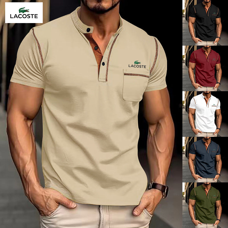 【LACOSTE】2025 New Men's Short Sleeve T-Shirt