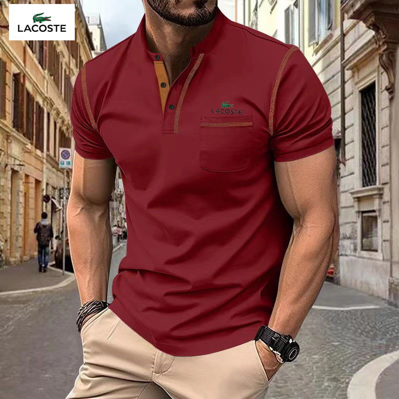 【LACOSTE】2025 New Men's Short Sleeve T-Shirt