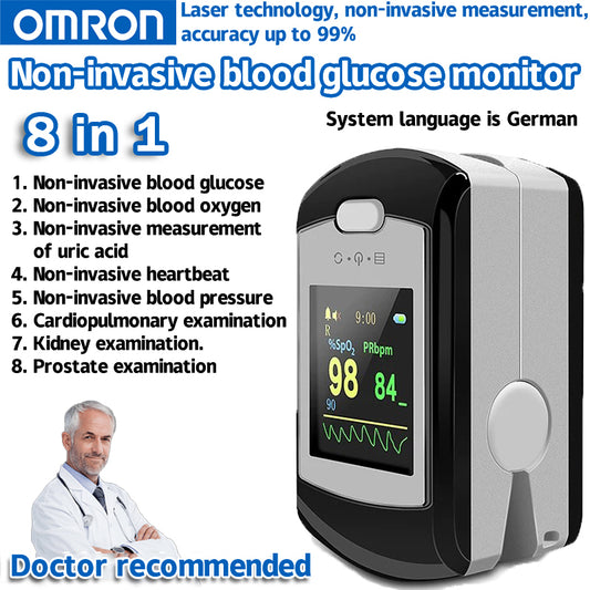 🔥LAST DAY Promotion 40% OFF🔥Omron 8-in-1 non-invasive blood glucose meter