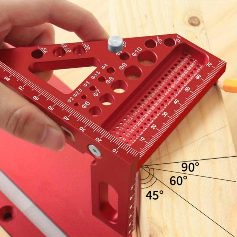 📐Make work easier🔥3D Multi-angle Carpenter Square Scriber