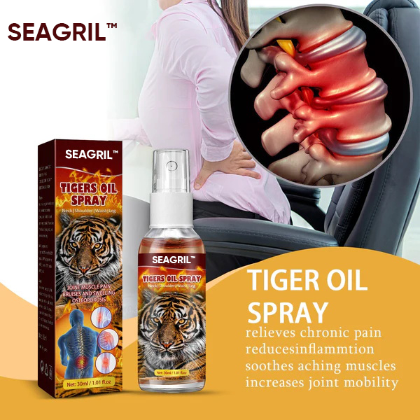 🔥Joint And Bone Theraty🔥SEAGRIL™ Tigers Oil Spray  SEAGRIL