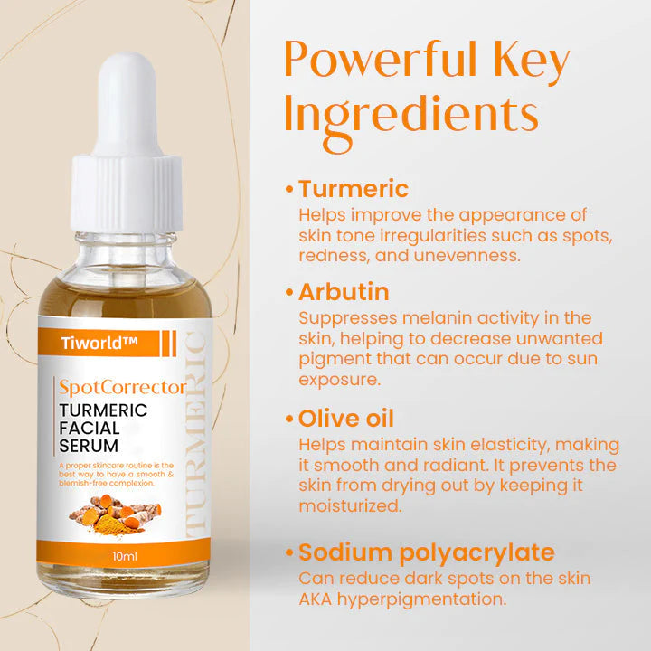 Tiworld™ SpotCorrector Turmeric Facial Serum