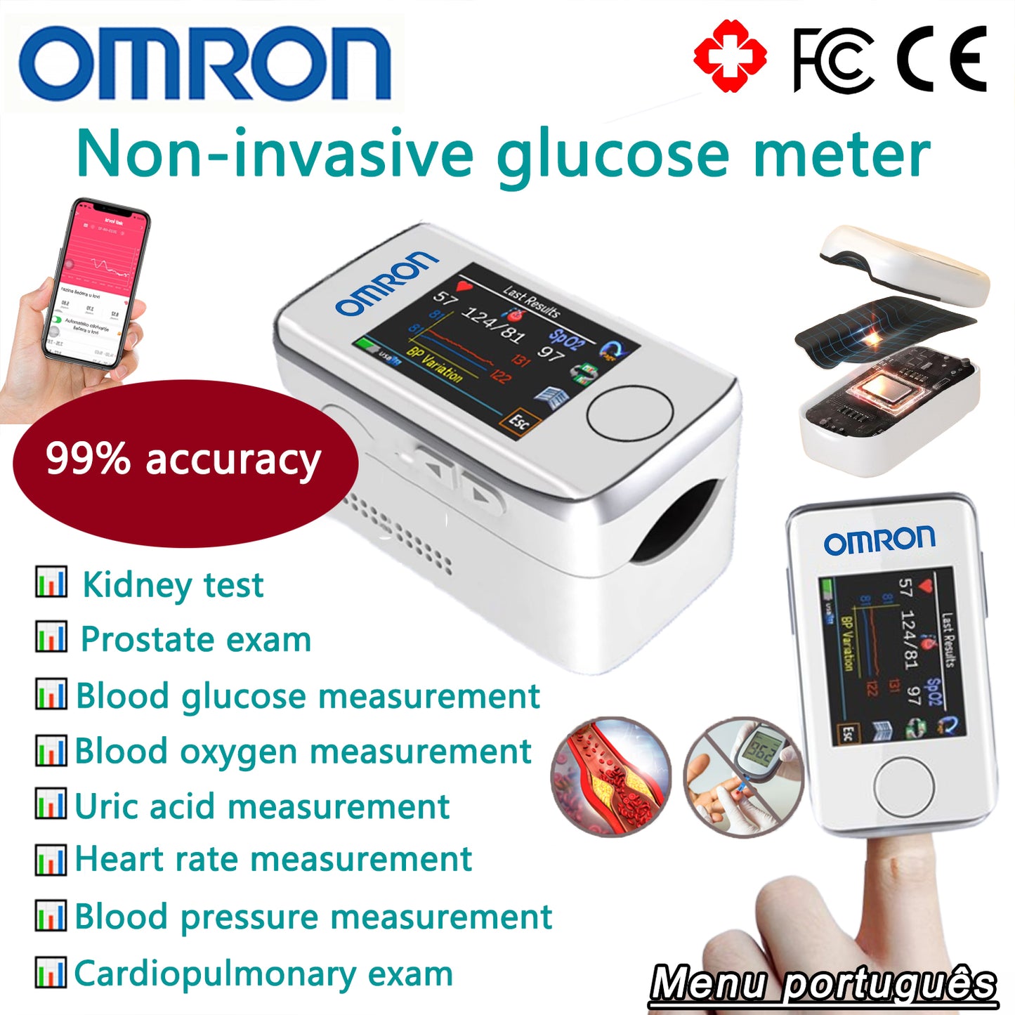 🔥LAST DAY Promotion 45% OFF🔥 OMRON non-invasive blood glucose meter