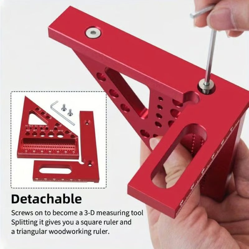 📐Make work easier🔥3D Multi-angle Carpenter Square Scriber