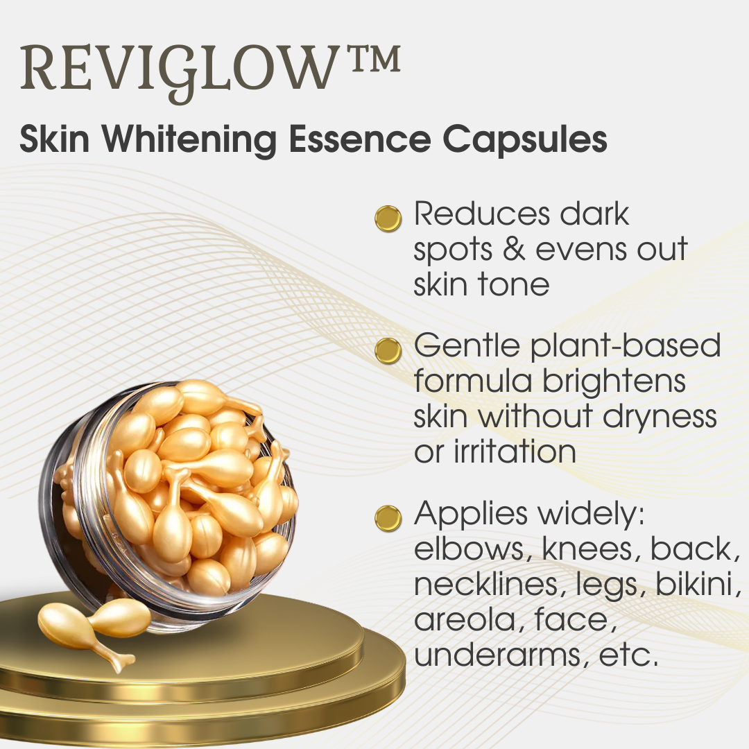 REVIGLOW™ Skin Whitening Essence Capsules - Get your 80% discounts today!