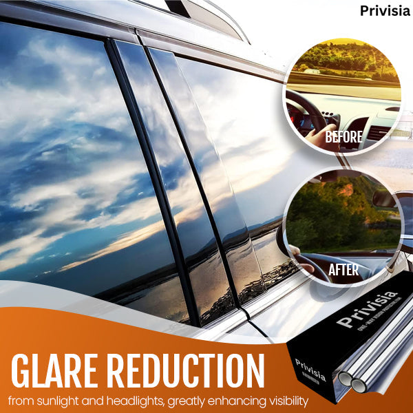 Privisia™ One-Way Vision Protective Film - Buy More, Save More!