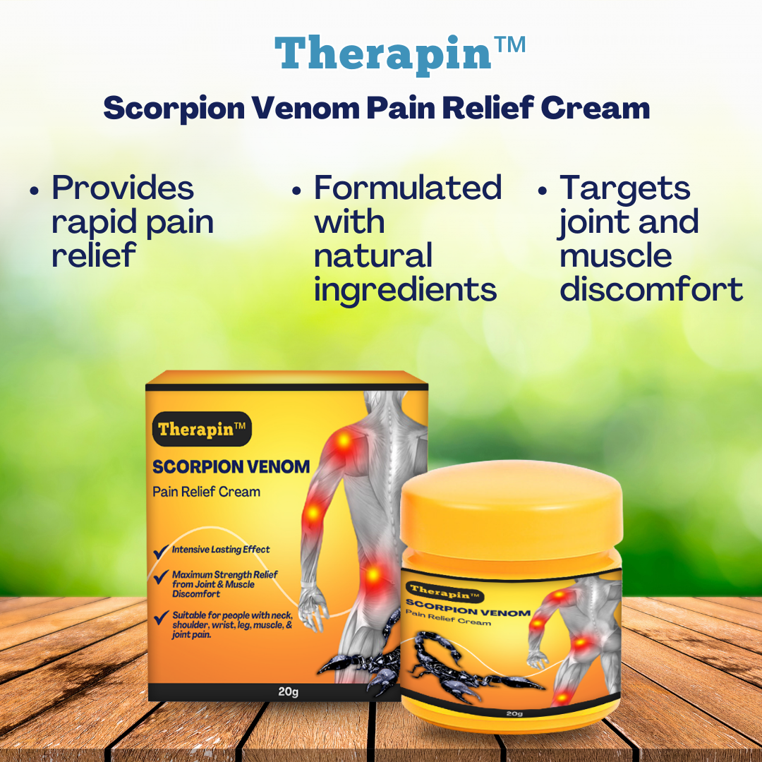 Therapin™ Scorpion Venom Pain Relief Cream - Grab your 80% discounts today!