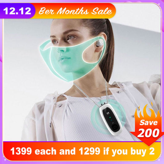 2025 Red Dot Design Award Gainer Adjustable Air Purifier Necklace