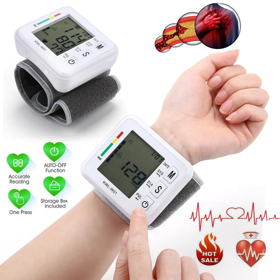 Pro Wrist Blood Pressure Monitor