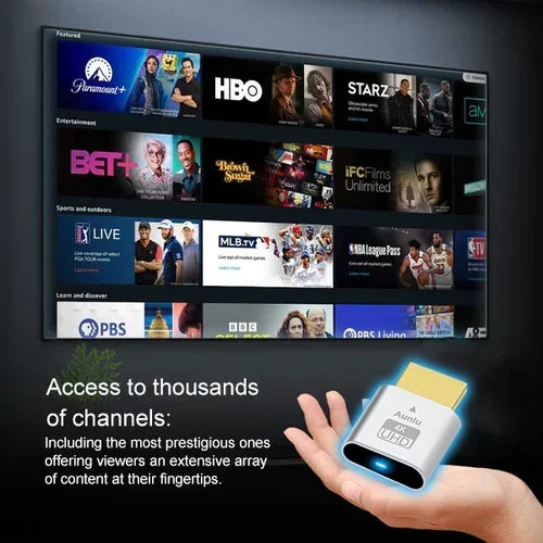 Aunlu™ TV Streaming Device-Access All Channels for Free - No Monthly Fee😊😊