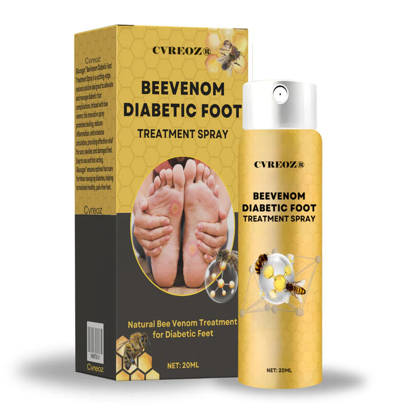 ⏰Last Day Promotion: 60% OFF 🔥CVREOZ® Bee Venom Diabetic Foot Treatment Spray