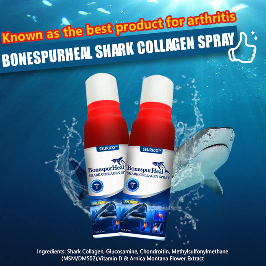 Seurico™ Shark Collagen Spray: The Ultimate Solution for Bone Spur Relief and Joint Mobility!