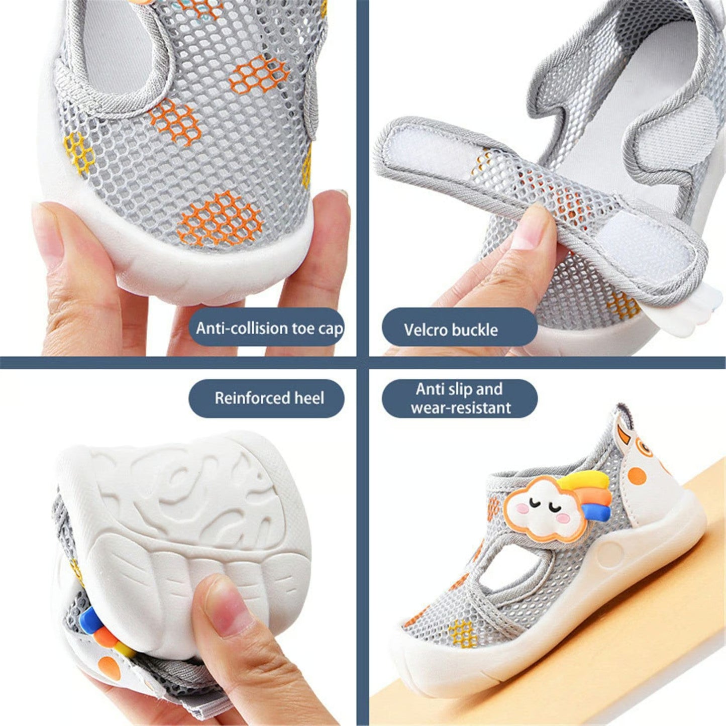 👼Non-Slip Baby Breathable Shoes for Spring And Summer