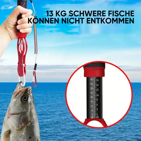 Fish control device made of aluminum alloy with weighing
