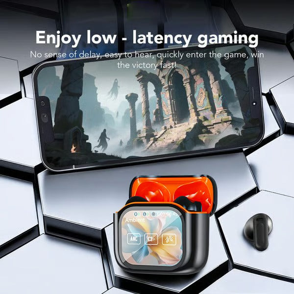 🎁🔥Wireless Bluetooth Translation Earphone With LED display screen(Fit iOS &amp; Android)