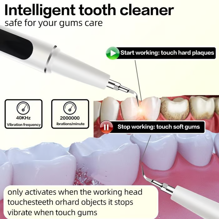 🔥LAST DAY 49% OFF🔥Plaque/Tartar Remover for Teeth, Dental Calculus Remover Teeth Cleaning Kit