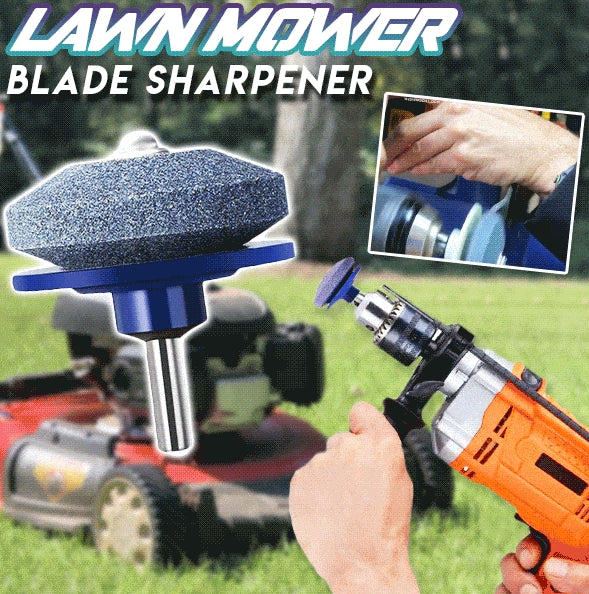 🔥 PROMOTION - Lawnmower Dull Blade Sharpener