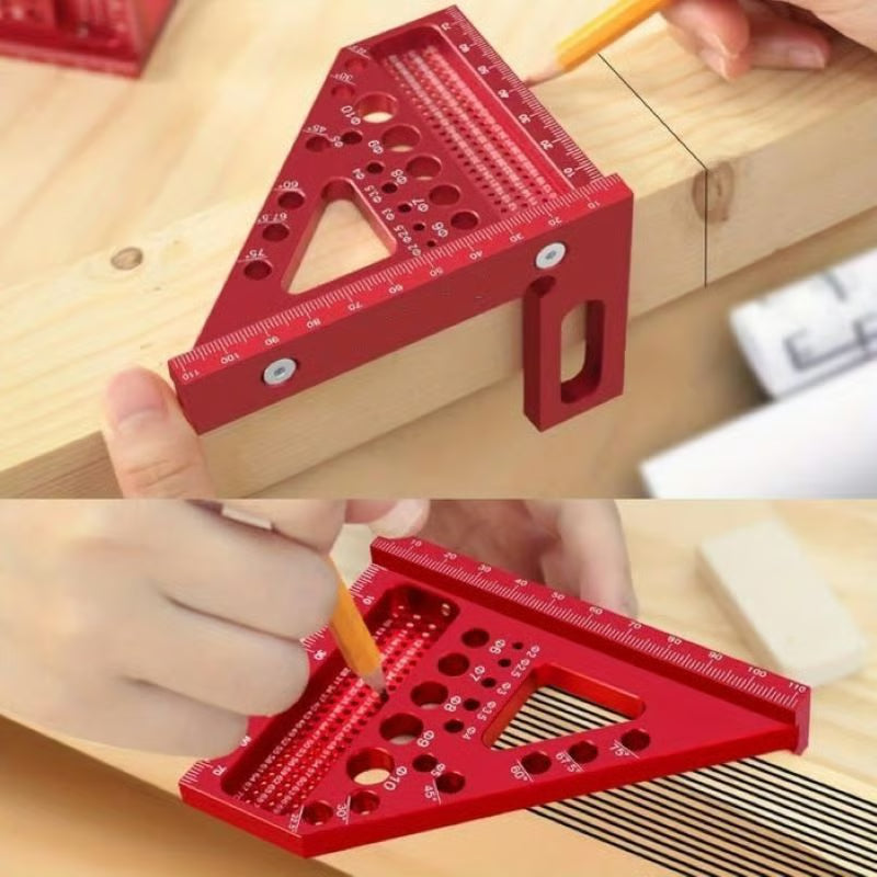 📐Make work easier🔥3D Multi-angle Carpenter Square Scriber