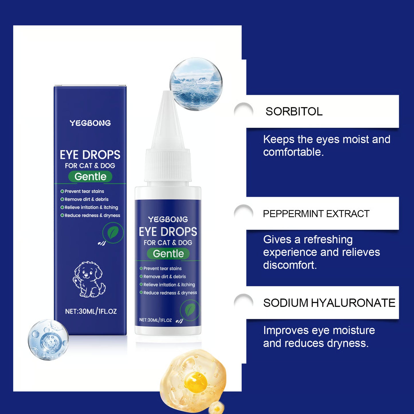 🐶🐱BrightEyes+ Eye Drops ForPets