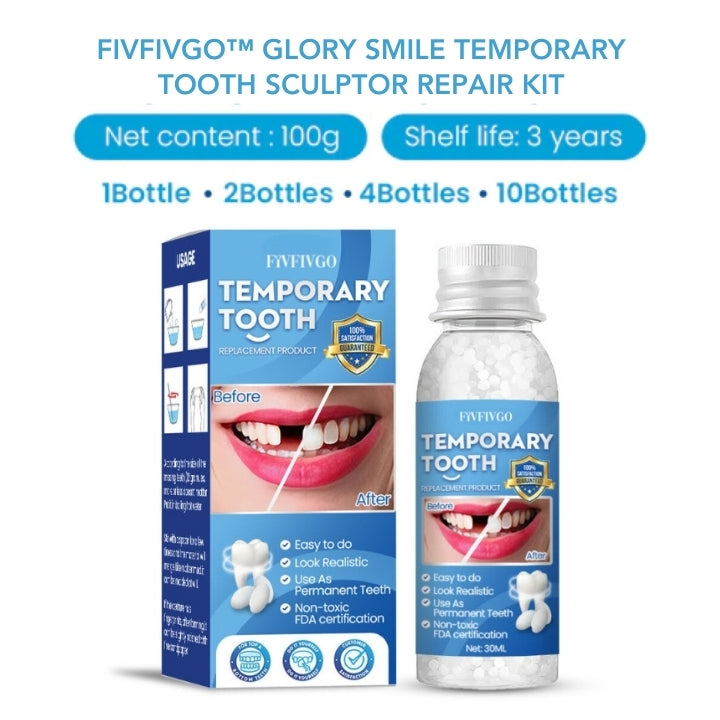 Fivfivgo™ Glory Smile Temporary Tooth Sculptor Repair Kit