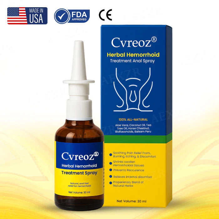 Cvreoz Herbal Hemorrhoid Treatment Anal Spray