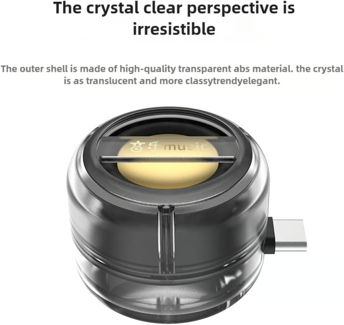 🔊Portable 5X Speaker Amplifier–Plug & Play for Music/Calls