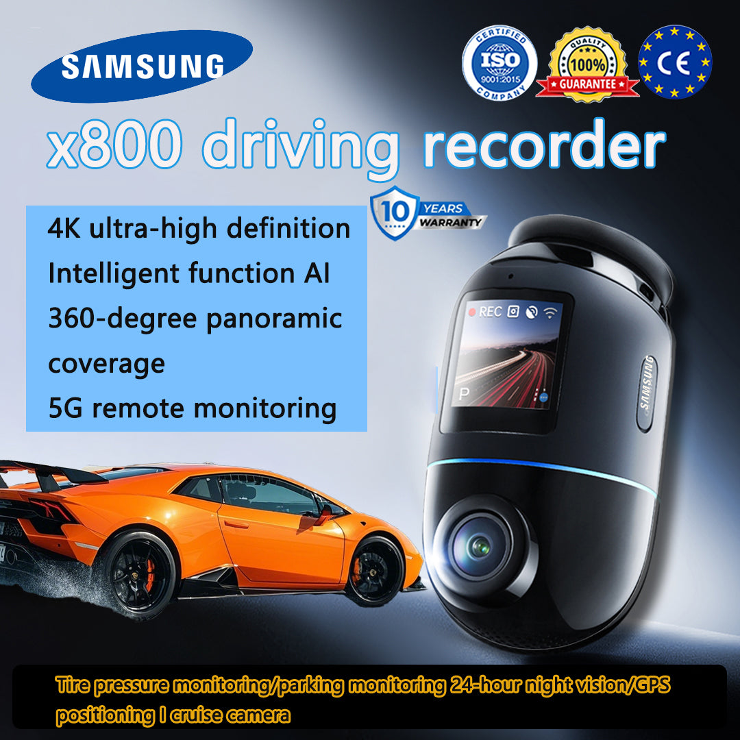 [Discount] SAMSUNG driving recorder, 360° panoramic coverage, 4K ultra-clear image quality