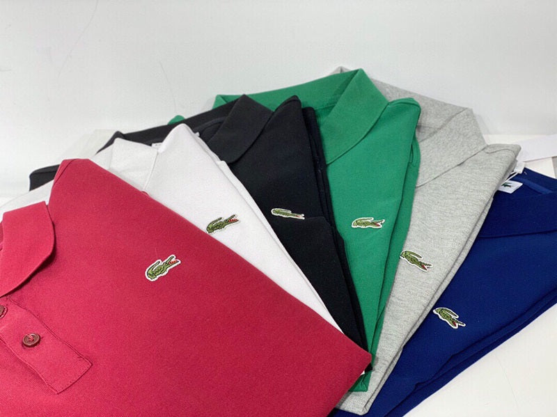 【LACOSTE】Authentic French Classic Short-Sleeved Polo Shirt