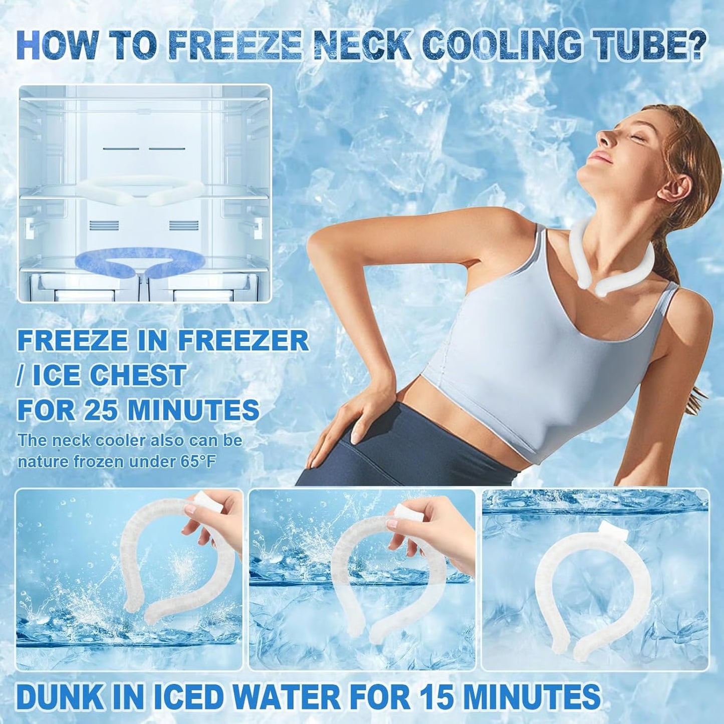 🏆 50K+ SOLD! – Almost Gone💥🧊Neck Ice Collar