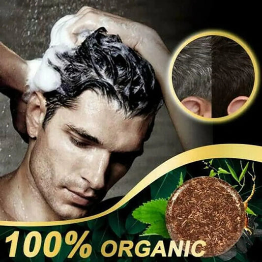 Hair darkening Soap shampoo