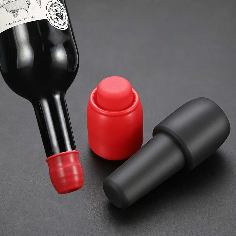🔥4 Pcs Reusable Sparkling Wine Bottle Stopper