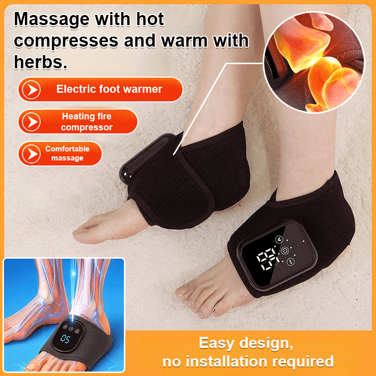[foot pain cure] Pain electric heating massage ankle protection