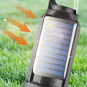 【LAST DAY 49% OFF】🔥Solar Rechargeable Hooked Camping Light