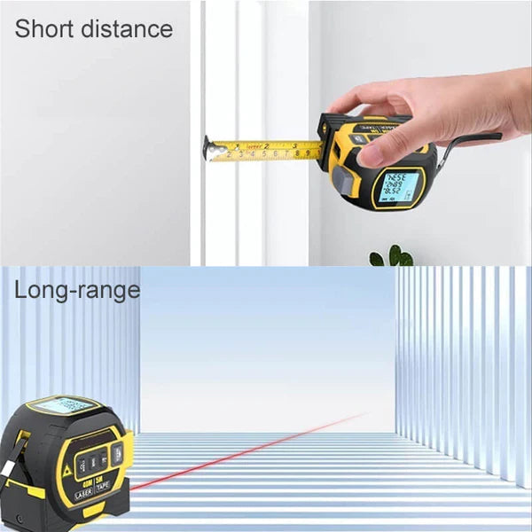 GoMasterTools™ Laser Tape Rangefinder Multifunction