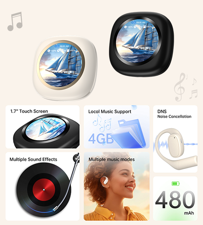 Breakthrough AI Screen Earphones: Think, Translate, Enjoy